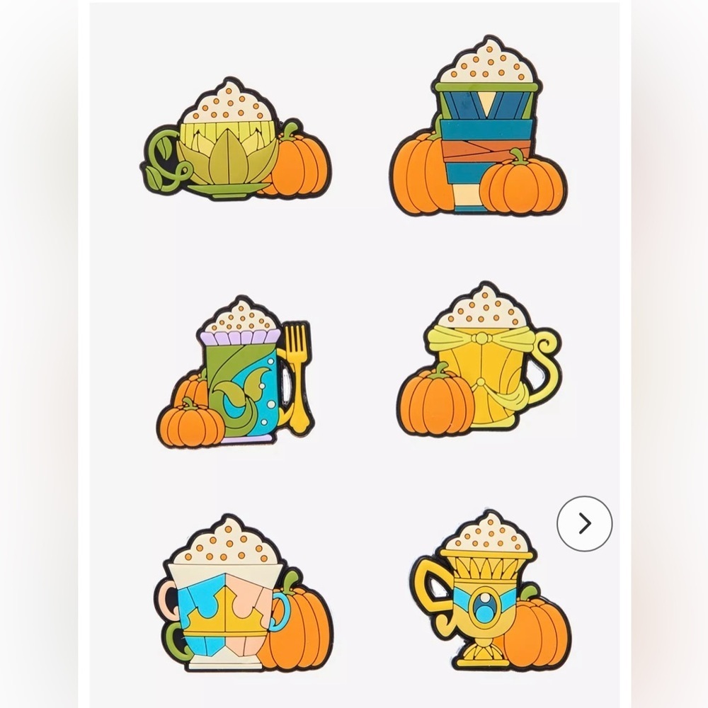 New Fall Disney Princess Mystery Pin Set - Picture 2 of 4